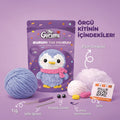 The Gurumi Penguen Örgü Öğrenme Kiti