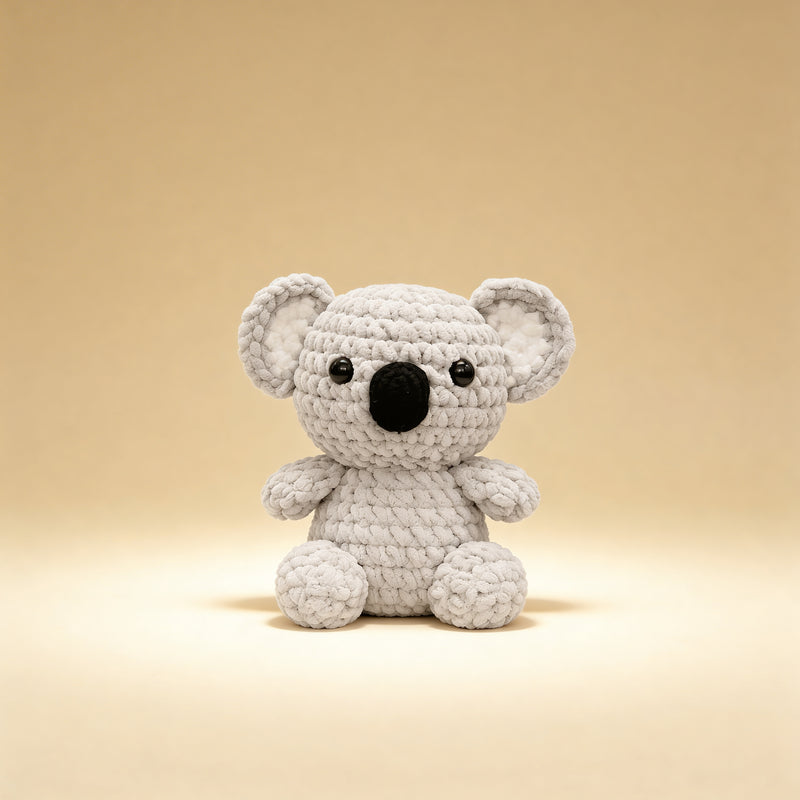 The Gurumi Koala Örgü Öğrenme Kiti