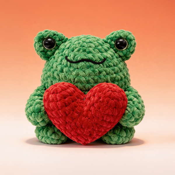 The Gurumi Kurbağa Örgü Öğrenme Kiti