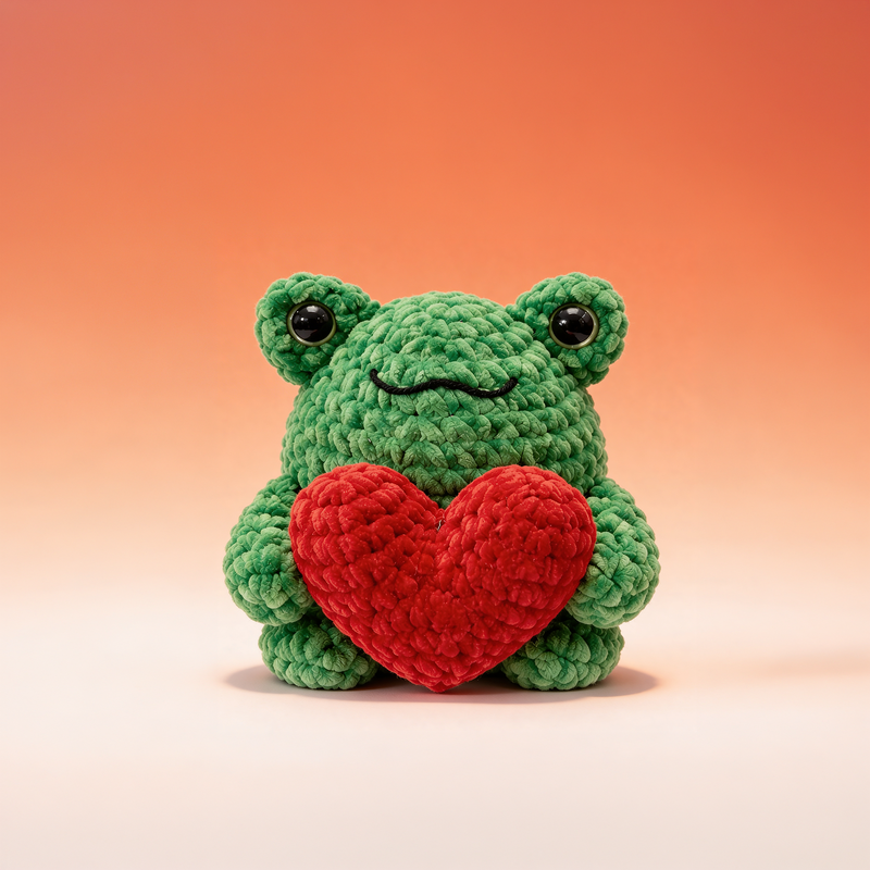 The Gurumi Kurbağa Örgü Öğrenme Kiti